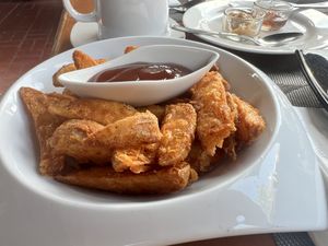 Papas!  at Taqueria Entre Zankas in Zihuatanejo