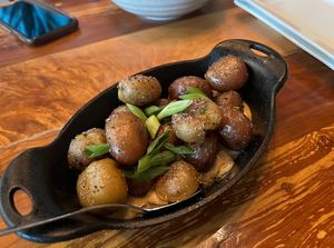 Herbed Potatoes  at Taproot Cider House in Traverse City