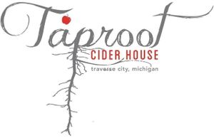 Featuring local and Michigan organic hard ciders with a kitchen focused on delicious organic farm and foraged to table foods, with many options for vegans, vegitsrians, and gluten free diets. In the heart of downtown Traverse City, MI. this is a must to check out! at Taproot Cider House in Traverse City