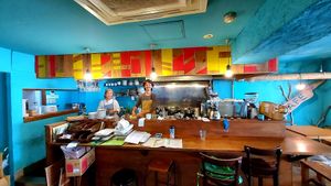 The main man 👍 at Yidaki Cafe in Kobe