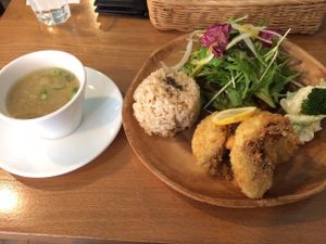 Special Plate at Yidaki Cafe in Kobe