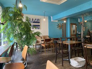 The restaurant  at Yidaki Cafe in Kobe