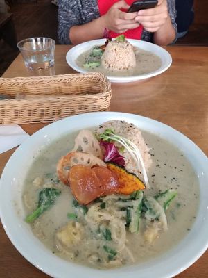 Green Curry at Yidaki Cafe in Kobe