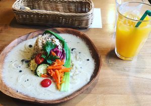 Green curry at Yidaki Cafe in Kobe