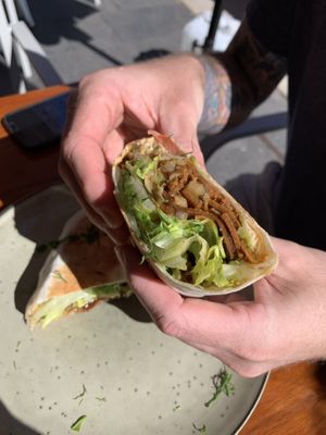 Kebab  at Samadhi Whole Foods in Camden