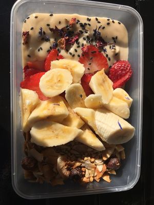 Granola Bowl with Coconut Yoghurt (take away)  at Samadhi Whole Foods in Camden