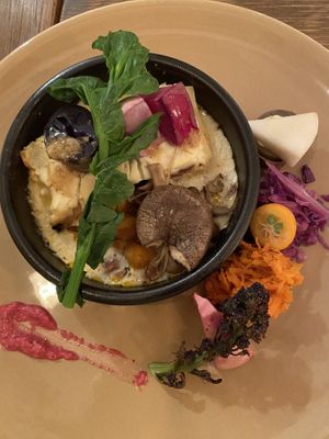 Vegan lasagna   at Plus Veganique in Tokyo