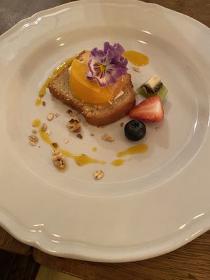 Vegan dessert   at Plus Veganique in Tokyo