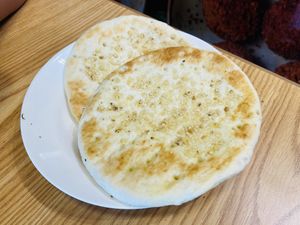 Sesame topping pita at Pita Bakery in Central Singapore