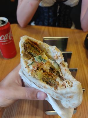 The inside... at Pita Bakery in Central Singapore