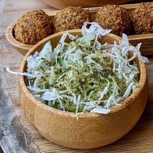Salad at Pita Bakery in Central Singapore
