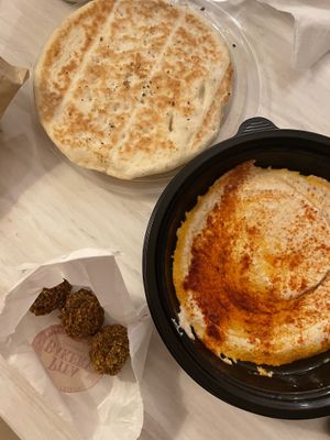   at Pita Bakery in Central Singapore