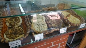 various pita  at Pita Bakery in Central Singapore