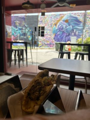   at Pita Bakery in Central Singapore