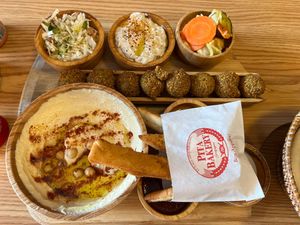   at Pita Bakery in Central Singapore