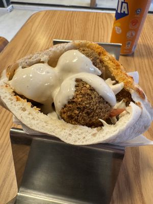   at Pita Bakery in Central Singapore