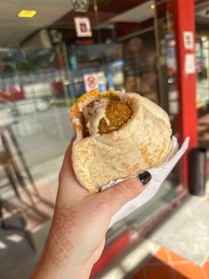 Vegan Pita  at Pita Bakery in Central Singapore