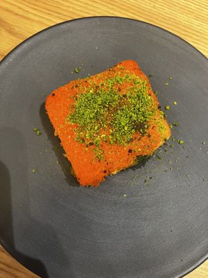 kunafa   at Pita Bakery in Central Singapore