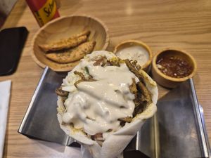 Swarma at Pita Bakery in Central Singapore