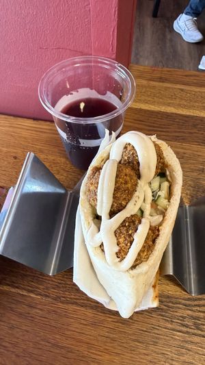   at Pita Bakery in Central Singapore