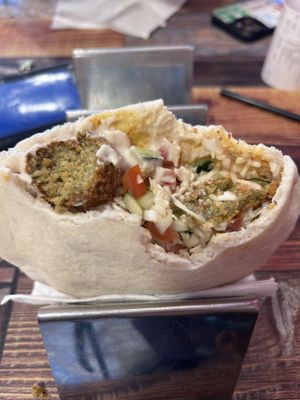   at Pita Bakery in Central Singapore