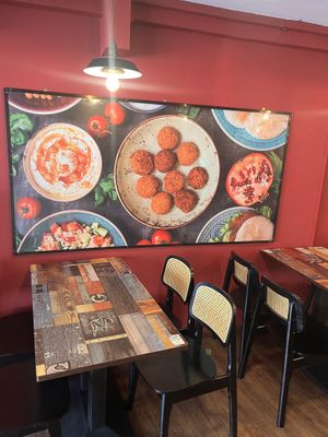   at Pita Bakery in Central Singapore