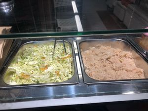 Veggie for pita filling  at Pita Bakery in Central Singapore