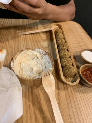 Love the falafel at Pita Bakery in Central Singapore