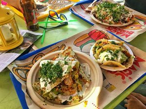 Vegan mexican menu at Magic Burger in Budapest