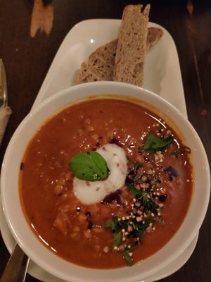 Tomato Soup at Lück's in Berlin