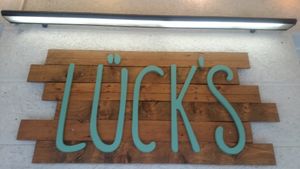 Outside at Lück's in Berlin