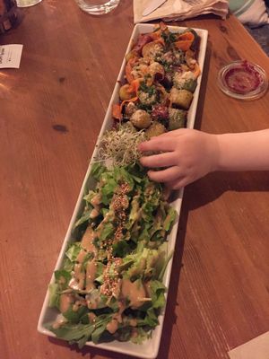Gnocchi & Salat at Lück's in Berlin