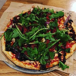 Build your own vegan pizza option!  at Blaze Pizza in Meridian