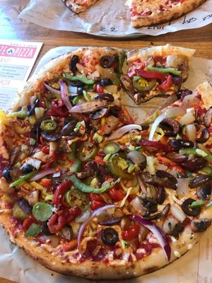 So delicious!!  at Blaze Pizza in Meridian