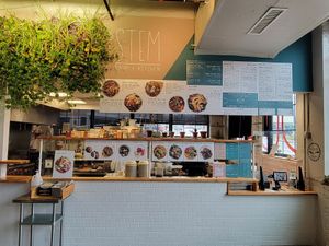 Inside at Stem Farm and Kitchen in Baltimore