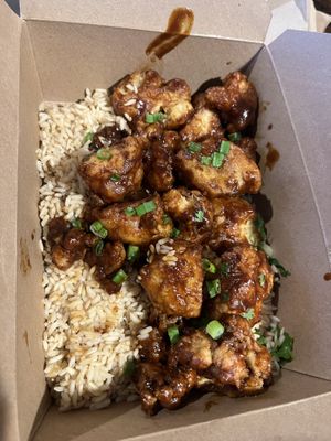 BBQ Cauliflower “Bowl"  at Stem Farm and Kitchen in Baltimore
