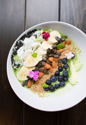 Smoothie Bowl at Stem Farm and Kitchen in Baltimore