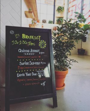 Breakfast Menu at Stem Farm and Kitchen in Baltimore