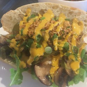 Funghi Philly at Stem Farm and Kitchen in Baltimore