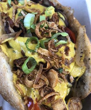 Fungi steak. at Stem Farm and Kitchen in Baltimore