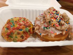 Cookie and doughnut at Stem Farm and Kitchen in Baltimore