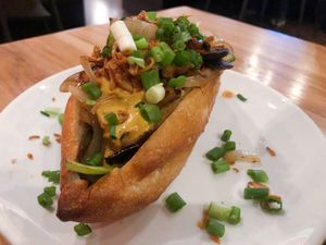 Cheesesteak  at Stem Farm and Kitchen in Baltimore