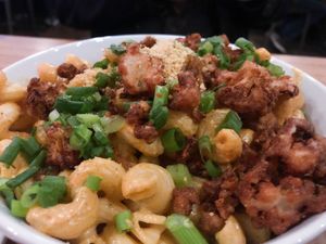 Mac and cheese  at Stem Farm and Kitchen in Baltimore