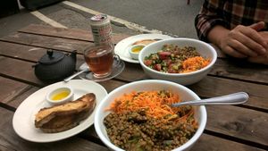 Buddha bowl! at Mill Kitchen in Farsley