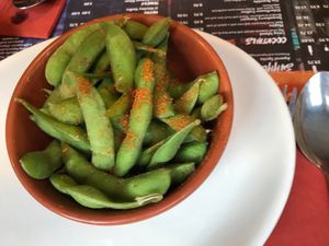 Edamame  at Banana Tree - Angel in London