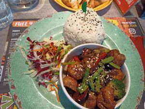 Stir fried at Banana Tree - Angel in London