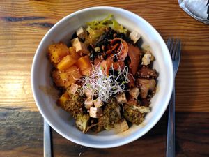 Bibimbap (vegan) at Vero L'Autre Cantine in Paris