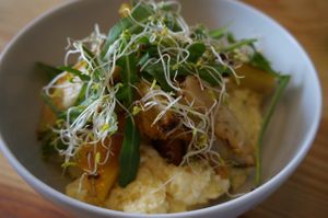 Roasted Vegetables w/Polenta at Vero L'Autre Cantine in Paris