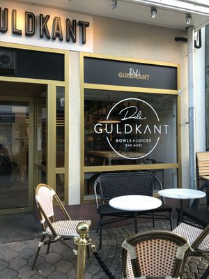 outside at Deli Guldkant in Vastervik