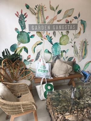 Super cute decor at Cafe Organic in Kerobokan Kelod